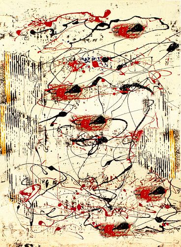 Structure lines red, yellow, black