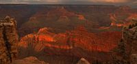 Grand Canyon Sunset van Michiel Heuveling thumbnail