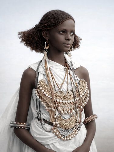 Jonge vrouw uit Somalië begin 1900