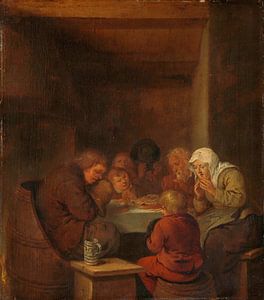 Het gebed voor de maaltijd, Jan Miense Molenaer