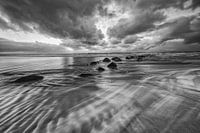 Rough sea and a breakwater along the coast of Zeeland!