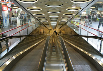 Loopband Schiphol.