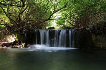 Waterfall Monachil van Cornelis (Cees) Cornelissen