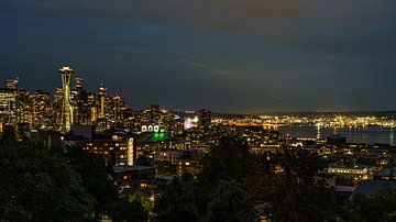 Skyline Seattle. van Jaap van den Berg