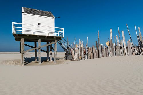 Drenkelingenhuisje op het eiland Vlieland