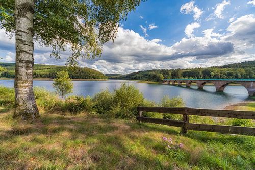 Klamer Brücke über der  Versetalsperre im Sauerland