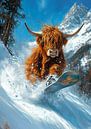 Highland Cow by Niklas Maximilian thumbnail