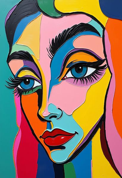 Portrait moderne par AVC Art Studio