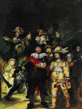 Die Nachtwache auf meine Art. von Ineke de Rijk