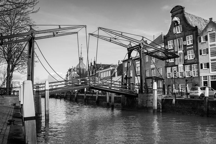 De ophaalbrug van Dordrecht van Petra Brouwer