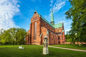 Blick auf das Münster in Bad Doberan