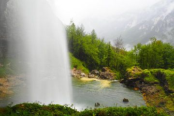 The veins of the mountains ⛰️ Where water and stone merge - pure power, life and tranquillity at the same time. by Miriam Schwarzfischer Fotografie
