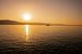Sonnenaufgang an der ligurischen Küste von Leo Schindzielorz
