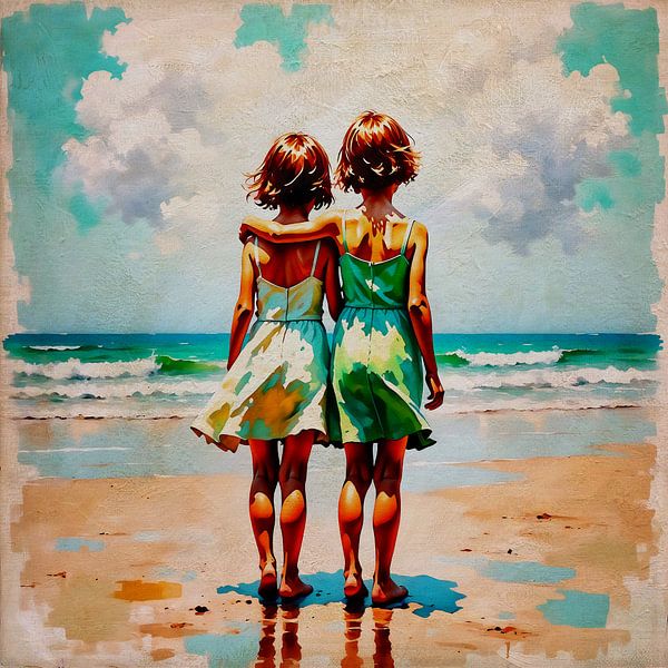 reflection of innocence and simplicity by Jan Keteleer (JanKé): A Journey Beyond the Canvas
