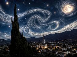 Modern Day Starry Night