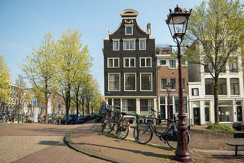 Les maisons du canal Blauwburgwal, Amsterdam