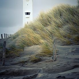 Leuchtturm Noordwijk von Hans Vink