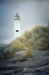 Vuurtoren Noordwijk van Hans Vink