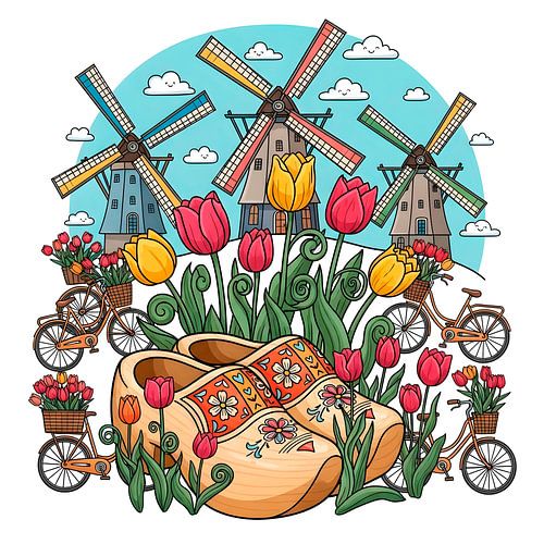 Sierlijke roze tulpen en rozen in artistieke harmonie