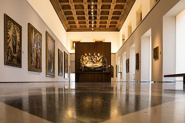 Saal im Museo de Bellas Artes de Granada (Museo de Bellas Artes de Granada) von René Weijers