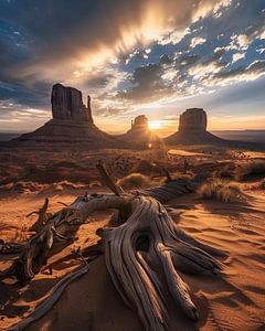 Sonnenaufgang im Monument Valley