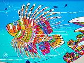 Colourful lionfish by Happy Paintings thumbnail