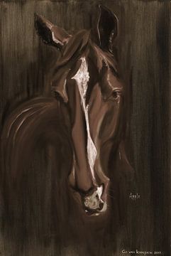 Paard Apple Brown