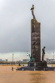 Sea heroes of Ostend by didier de borle