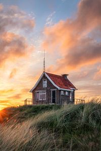 Seinhuisje op Terschelling.