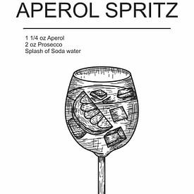 Esquisse d'un Aperol Spritz sur Ratna Mutia Dewi