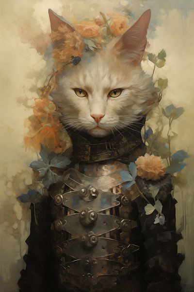 Sa Majesté le chevalier des fleurs par Emil Husstege