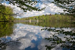 Neyetalsperre, Bergischer Panoramasteig, Bergisches Land, Deutschland
