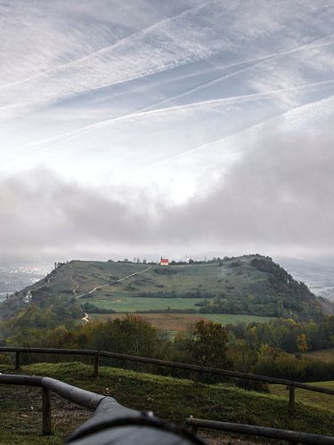 Herbstliche Aussicht am Walberla – Fränkische Schweiz von Timothy Morrell