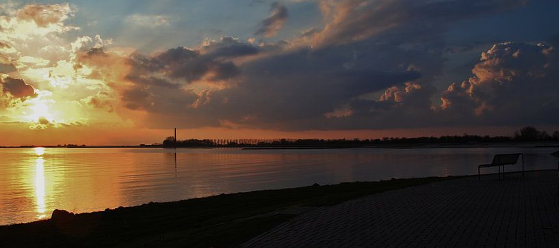 Lemsterbaai von Janny Bergh