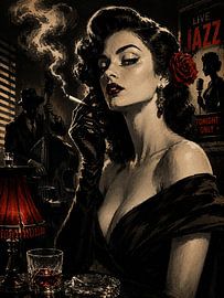 Muse du jazz de minuit sur Dodik Hariyono