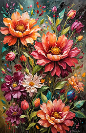 Feurige Blüte von Maren Lyt