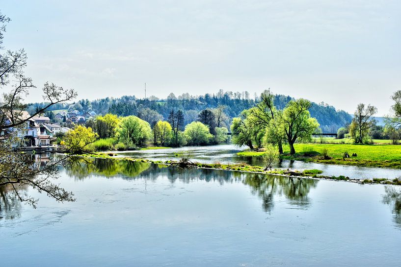 Waterkant Kallmünz van Roith Fotografie