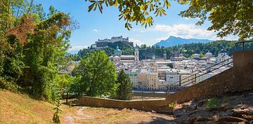 Aussicht vom Kapuzinerberg zur Feste Hohensalzburg von SusaZoom