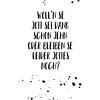 Berlin Dialect WOLL’N SE JOTT SEI DANK SCHON JEHN by Melanie Viola