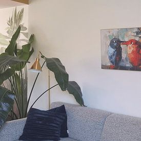Photo de nos clients: Printemps par Peinture Abstraite, sur ArtFrame