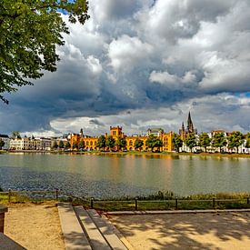 Schwerin Pfaffenteich van Holger Felix