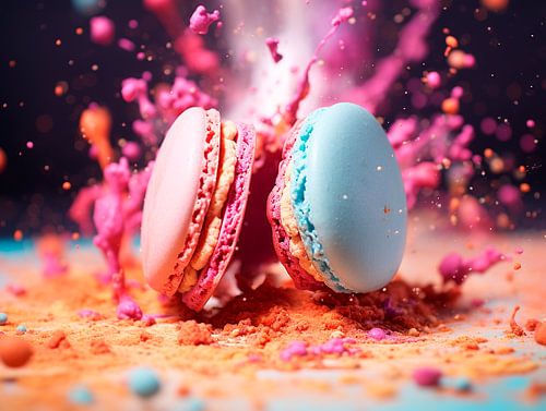 Explosions-Macarons