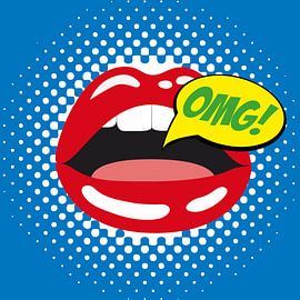 Hommage an Roy Lichtenstein von Harry Hadders Design