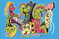 Graffiti-Pop-Kunst von Koen Haarbosch Miniaturansicht
