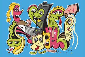 Graffiti Pop Art by Koen Haarbosch