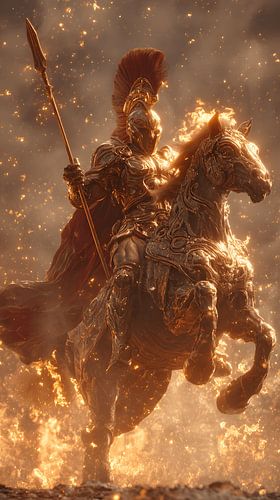 Gladiator on horseback