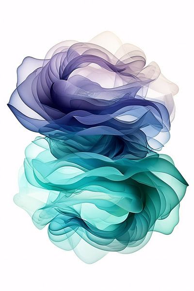 Abstract art with vibrant colours by Art & Soul Creations