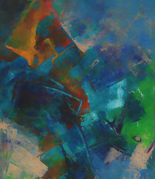 Random brushstrokes by Angel Estevez