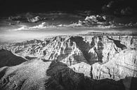 Luchtfoto van de Grand Canyon Arizona Verenigde Staten U.S. van Retinas Fotografie thumbnail