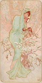 Die Jahreszeiten 1, Alphonse Mucha